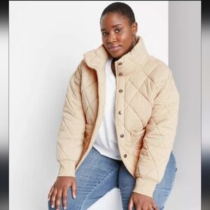 WILD FABLE Quilted Coat